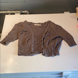 Old navy cropped cardigan sweater